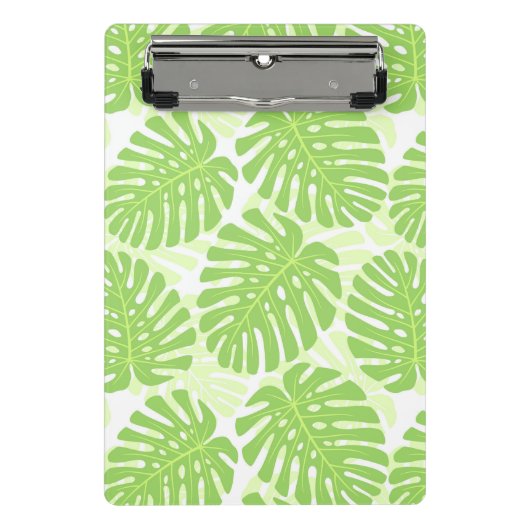 Bladeren van tropisch Plant - Monstera Pattern Mini Klembord (Voorkant)