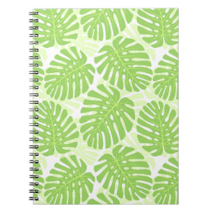 Bladeren van tropisch Plant - Monstera Pattern Notitieboek