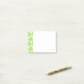 Bladeren van tropisch Plant - Monstera Pattern Post-it® Notes (Op bureau)