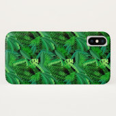 Bladeren van tropische palmbomen Case-Mate iPhone case (Achterkant (horizontaal))
