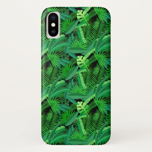 Bladeren van tropische palmbomen Case-Mate iPhone case (Achterkant)