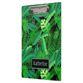 Bladeren van tropische palmbomen | Jouw namen toev Klembord (Links)