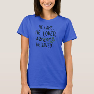 Bladeren van trouwe verlossing t-shirt
