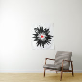 Bladeren vinylplatenbomen van Plant van bosmaffels Wandkleed (In situ)