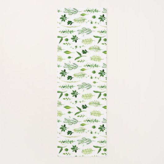 Bladeren Yogamat (Achterkant)