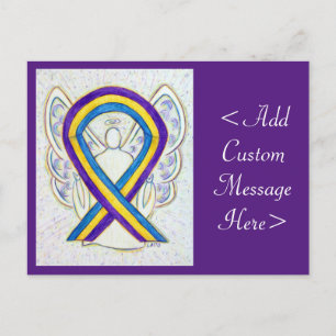 Bladerkanker Briefkaart Ribbon Angel