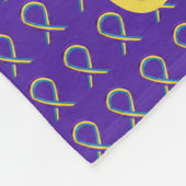 Bladerkanker - Lintstof-chemogebak Fleece Deken (Hoek)