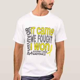 Bladerkanker overlevende dat we vonden dat ik wild t-shirt
