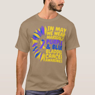 Bladerkanker - Zonnebloem Draag gemarmerde P T-shirt