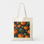 Bladerrijke Pompoen Patch Tote Bag (Achterkant)