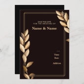  bladgoud kaart (Voorkant / Achterkant)