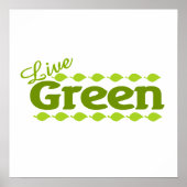 bladgroen poster (Voorkant)