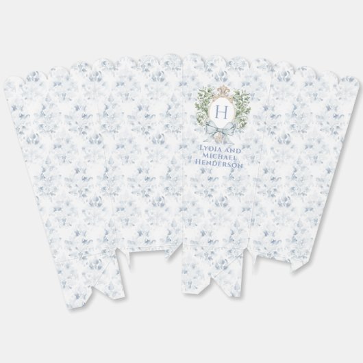 Bladkam met boog | Bruiloft Bedankdoosjes (Ongevouwen)