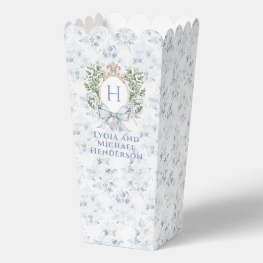 Bladkam met boog | Bruiloft Bedankdoosjes (Voorkant)