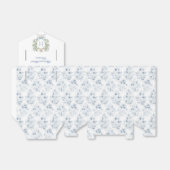 Bladkam met boog | Bruiloft Bedankdoosjes (Uitgevouwen)