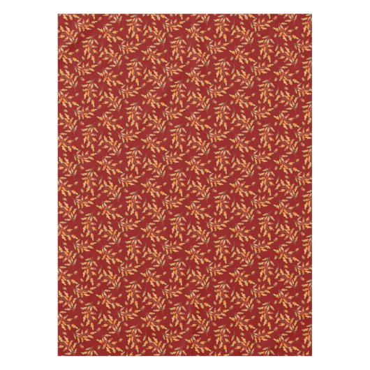 Bladkleuren en herfstkleuren tafelkleed (Voorkant)