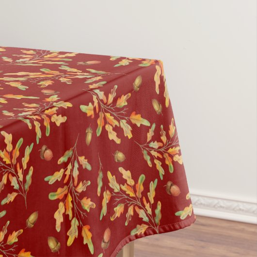 Bladkleuren en herfstkleuren tafelkleed (Voorbeeld)