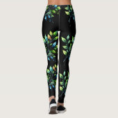 Bladkunst Leggings (Achterkant)