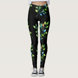 Bladkunst Leggings