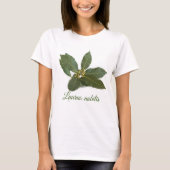 Bladlaurel, vers t-shirt (Voorkant)