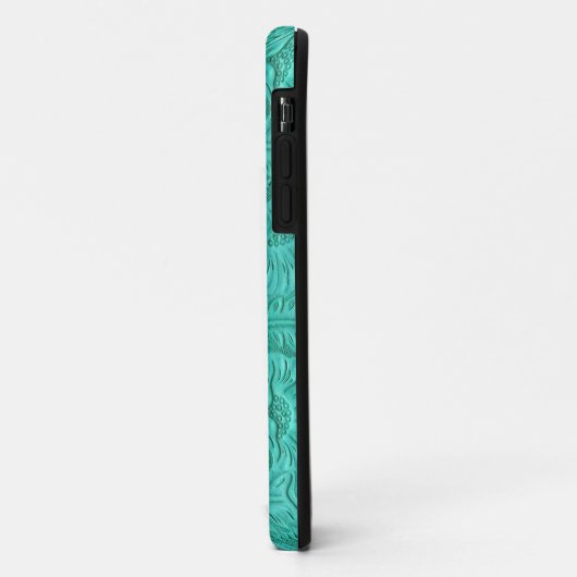 Bladleder met adercoating, Western afdrukken Case-Mate iPhone Case (Achterkant/links)
