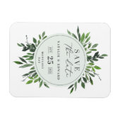 bladmagneet De datummagneet opslaan waterverf Magneet (Horizontaal)