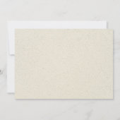 Bladmuziek Boekpagina Bruiloft Kaart (Achterkant)