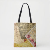 bladmuziek Musical Notes Canvas tas (Voorkant)
