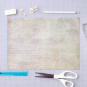 Bladmuziek op een  stijlachtergrond tissuepapier (Craft)