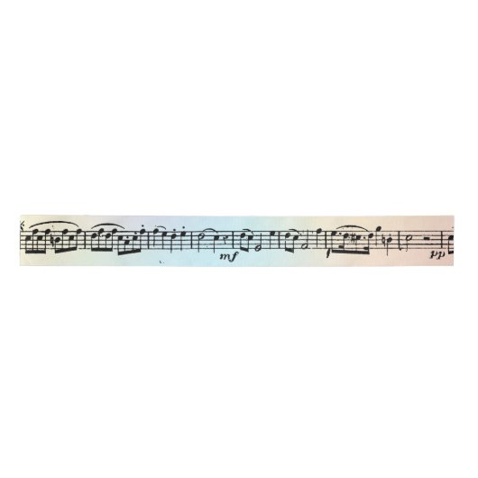 Bladmuziek op Pastel Abstract Lint (Voorkant)