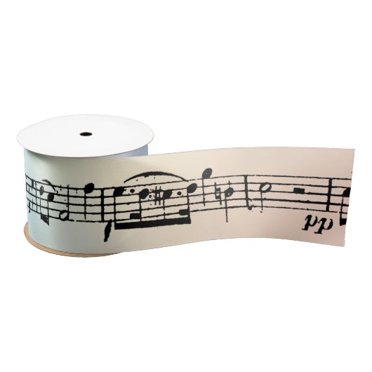 Bladmuziek op Pastel Abstract Lint (Spoel)