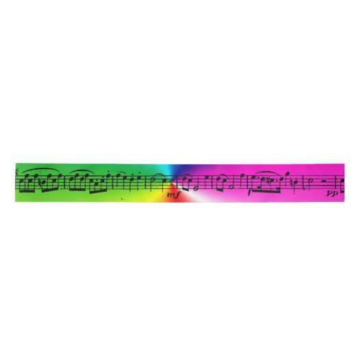 Bladmuziek op Rainbow Lint (Voorkant)