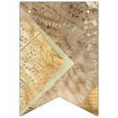  Bladmuziek Roze Rose Party Flag Banner (Derde vlag)