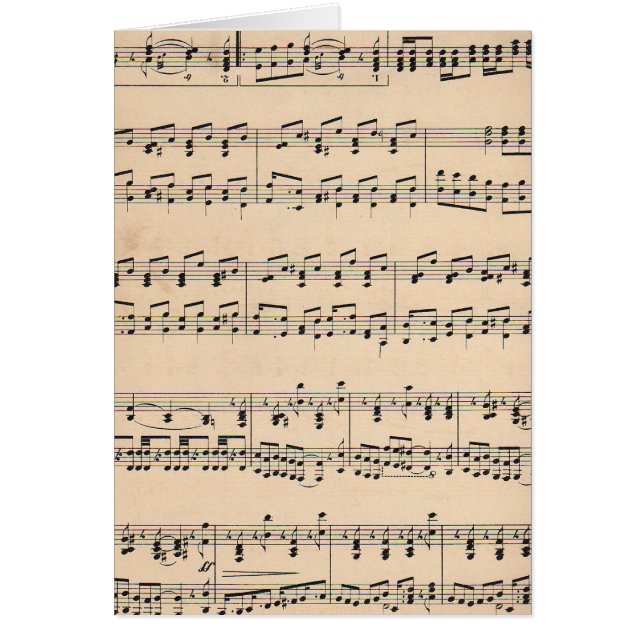  Bladmuziek Score Opmerkingen (Voorkant)