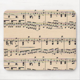  Bladmuziek Score Opmerkingen Muismat