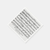 Bladmuziek voor piano Overweging Servetten (Hoek)