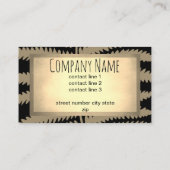 bladontwerp aangepast visitekaartje dubbelzijdig (Achterkant)