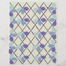 Bladontwerp scrapbookpapier