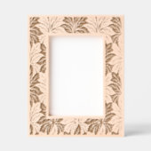 bladpatroon gegraveerde lijstjes (Voorkant)