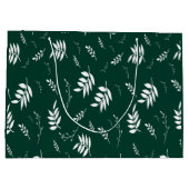 bladpatroon groot cadeauzakje (Achterkant)