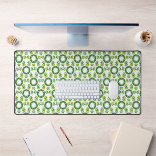 Bladpatroon, Patroon Van Bladeren, Groene Bladeren Bureaumat