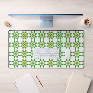 Bladpatroon, patroon van bladeren, groene bladeren bureaumat