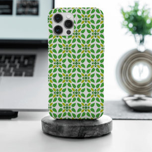 Bladpatroon, patroon van bladeren, groene bladeren iPhone 15 pro max hoesje