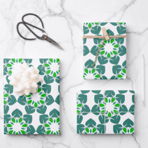 Bladpatroon, Patroon Van Bladeren, Groene Bladeren Inpakpapier Vel