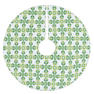 Bladpatroon, patroon van bladeren, groene bladeren kerstboom rok