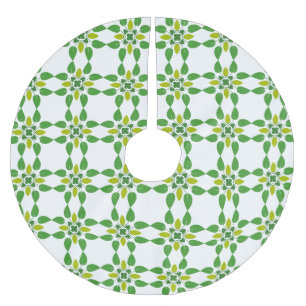 Bladpatroon, patroon van bladeren, groene bladeren kerstboom rok