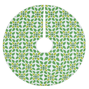 Bladpatroon, patroon van bladeren, groene bladeren kerstboom rok