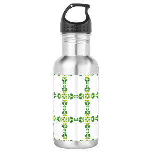 Bladpatroon, Patroon Van Bladeren, Groene Bladeren Waterfles