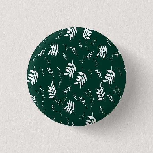 bladpatroon ronde button 3,2 cm (Voorkant)