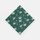 bladpatroon servet (Hoek)